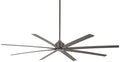 Bronze / Dark Base with 8 Smoked Iron Blades. / 84.00