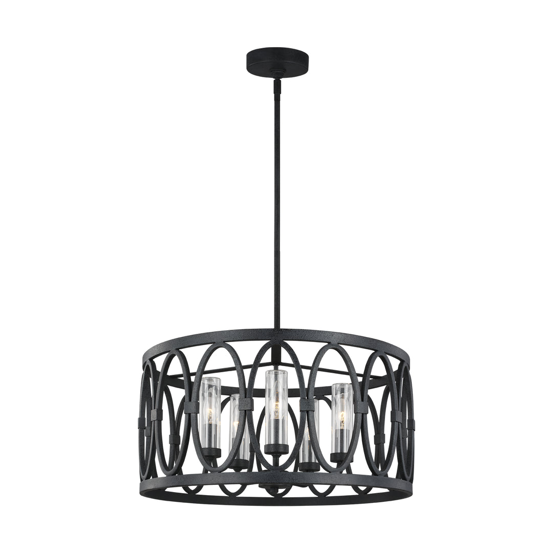 Visual Comfort StudioPatriceFive Light Outdoor Chandelier