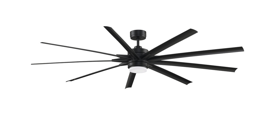 Odyn 84" Ceiling Fan in Black