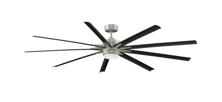 Odyn 84" Ceiling Fan in Brushed Nickel