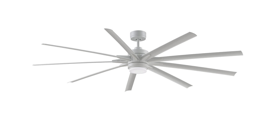 Odyn 84" Ceiling Fan in Matte White