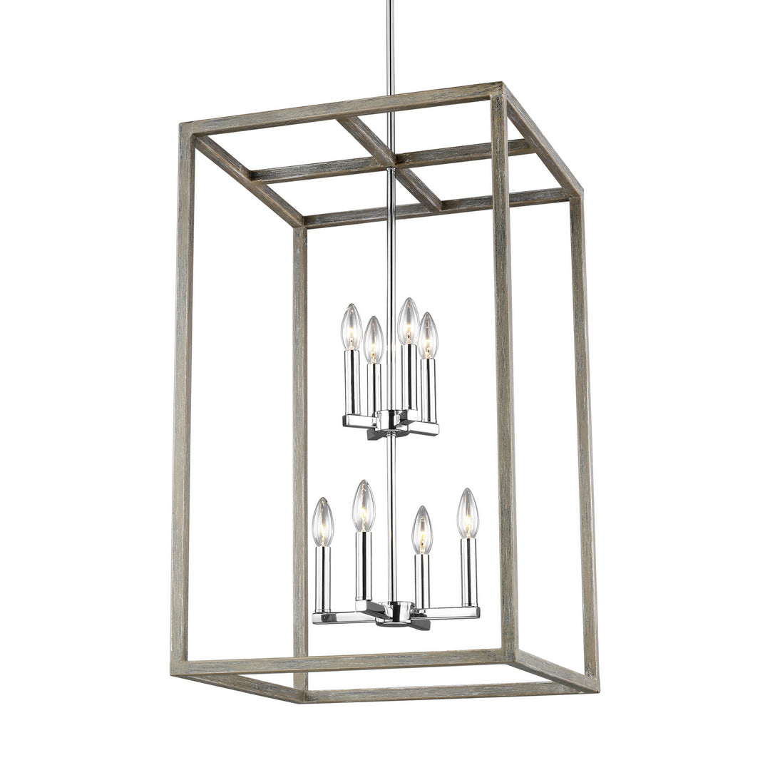 Generation Lighting. Eight Light Hall / Foyer Pendant