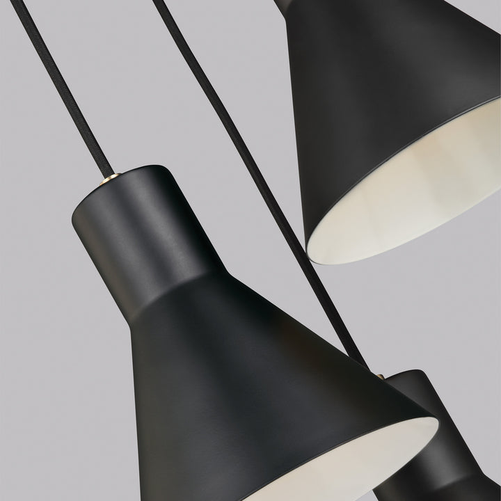 Generation Lighting. Three Light Cluster Pendant