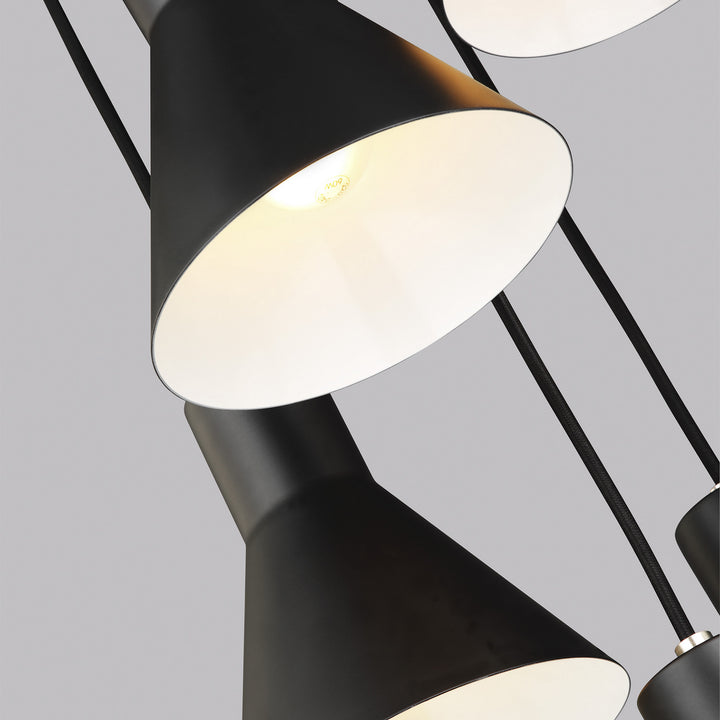 Generation Lighting. Five Light Cluster Pendant