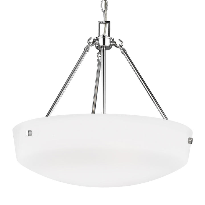 Generation Lighting. Three Light Pendant