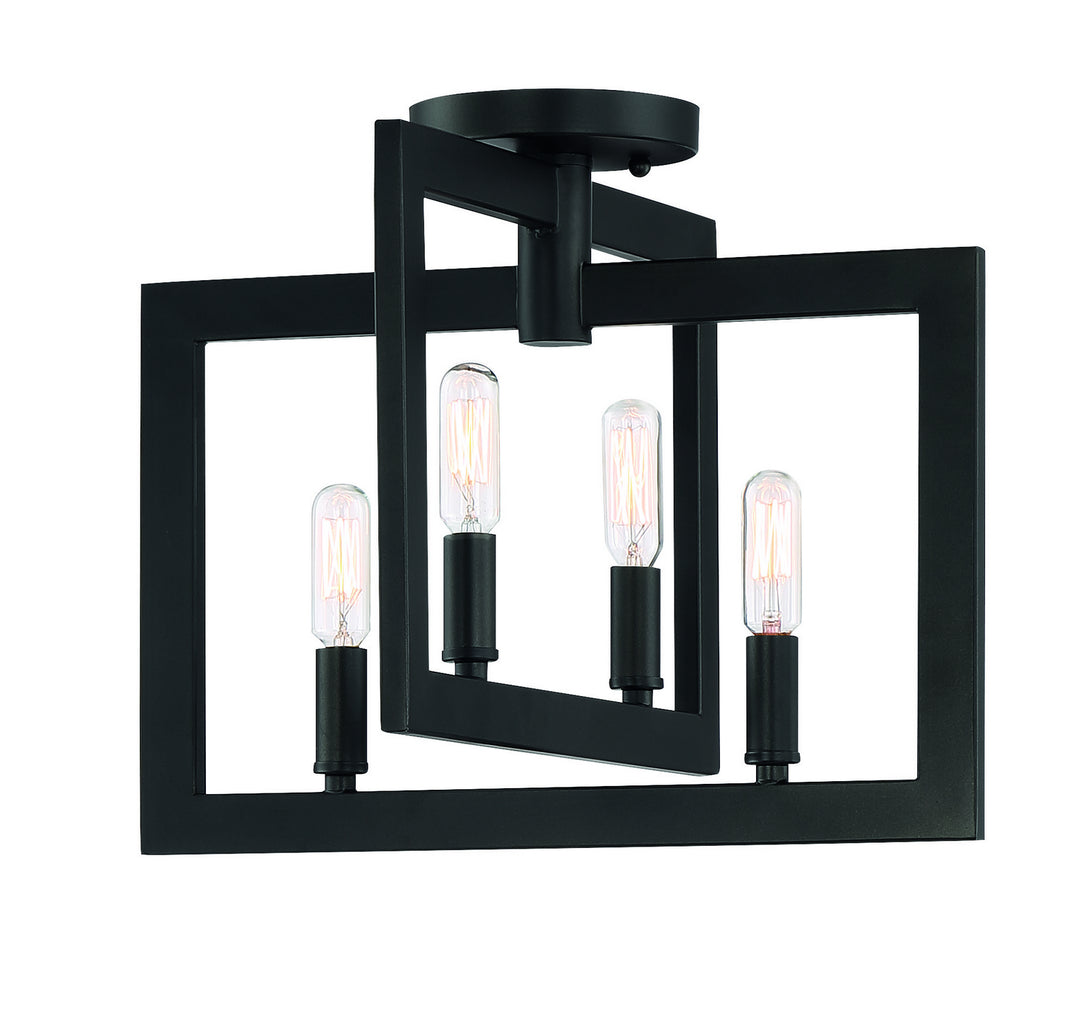 CraftmadePortraitFour Light Semi Flush Mount