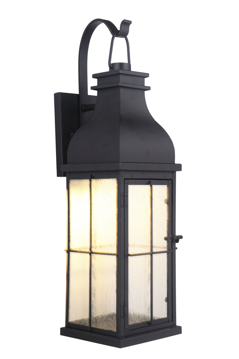 Vincent LED Wall Lantern in Midnight