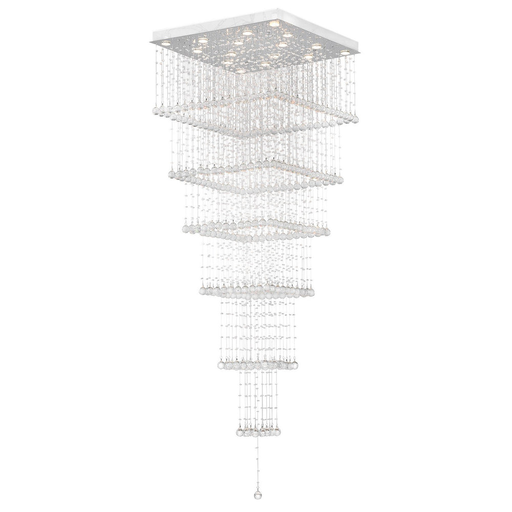 CWI LightingSquare16 Light Flush Mount
