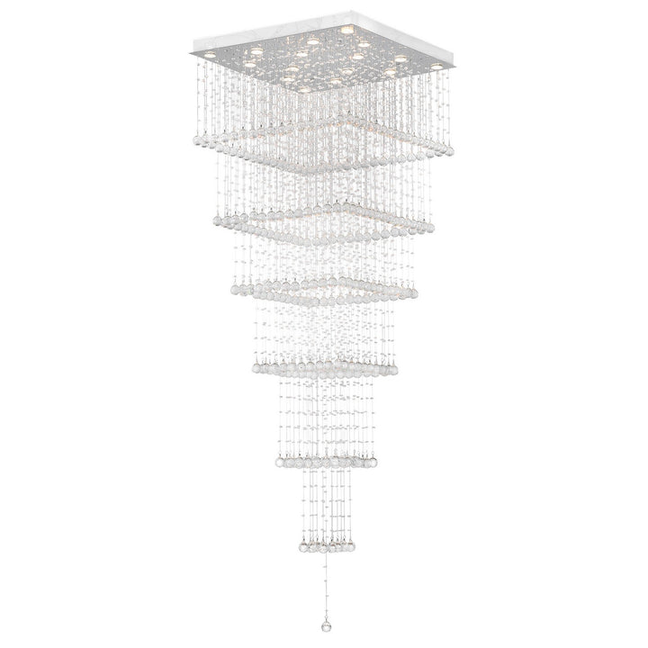 CWI LightingSquare16 Light Flush Mount