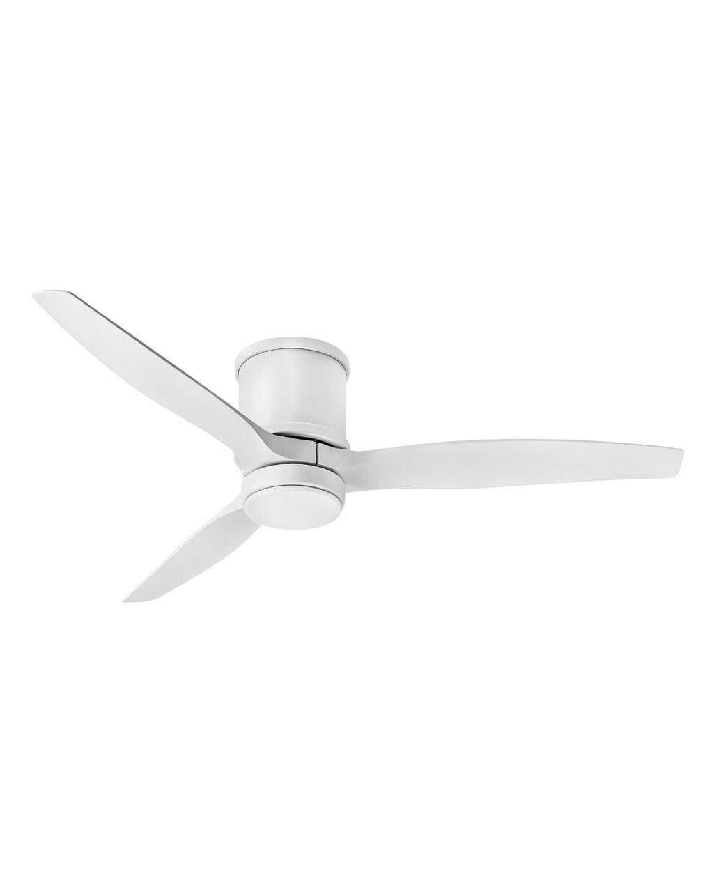 Hinkley Fan Hover Flush Smart Outdoor DC LED Ceiling Fan with Hiro Control