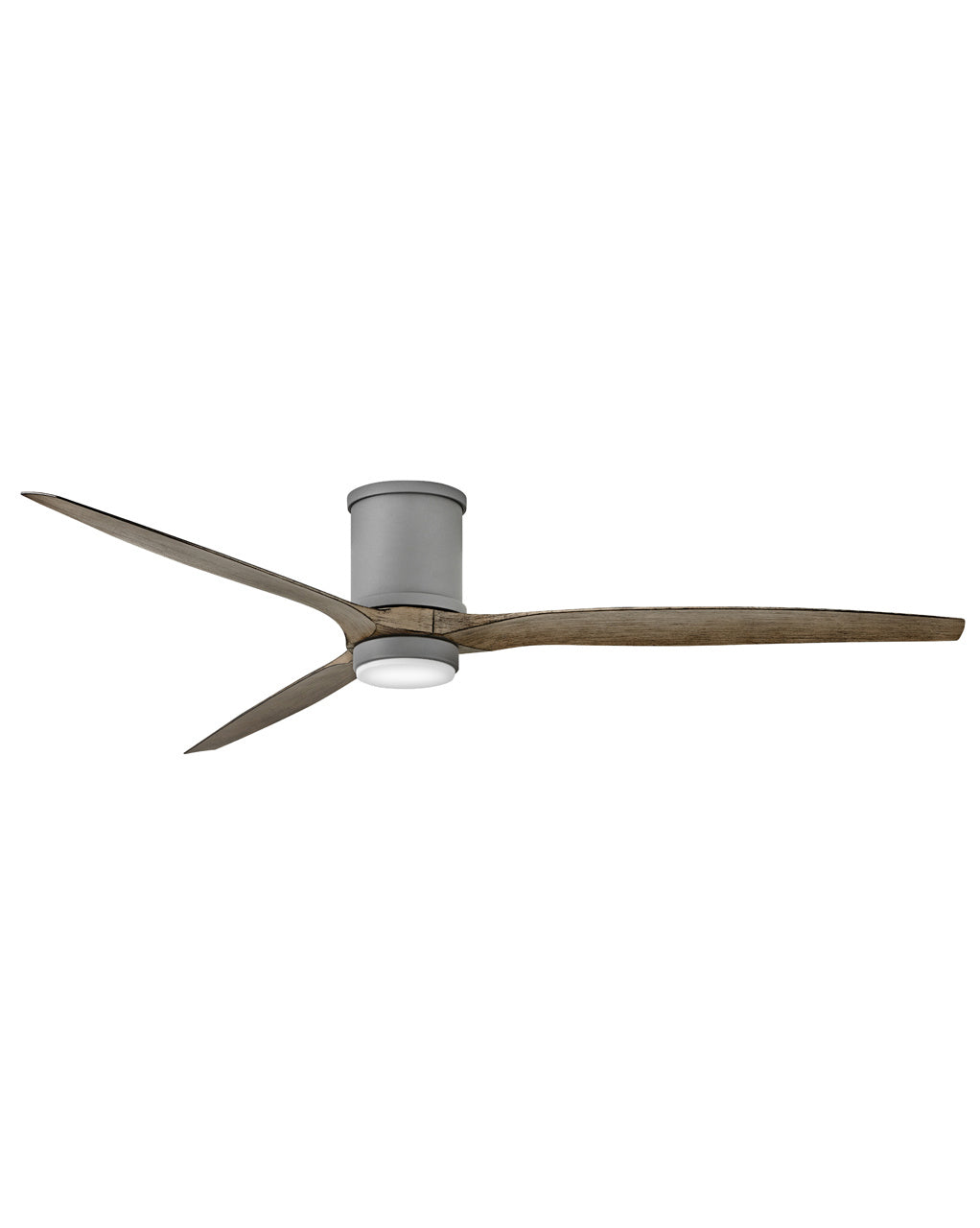 Hinkley Fan Hover Flush 72" Smart Outdoor DC LED Ceiling Fan with Hiro Control