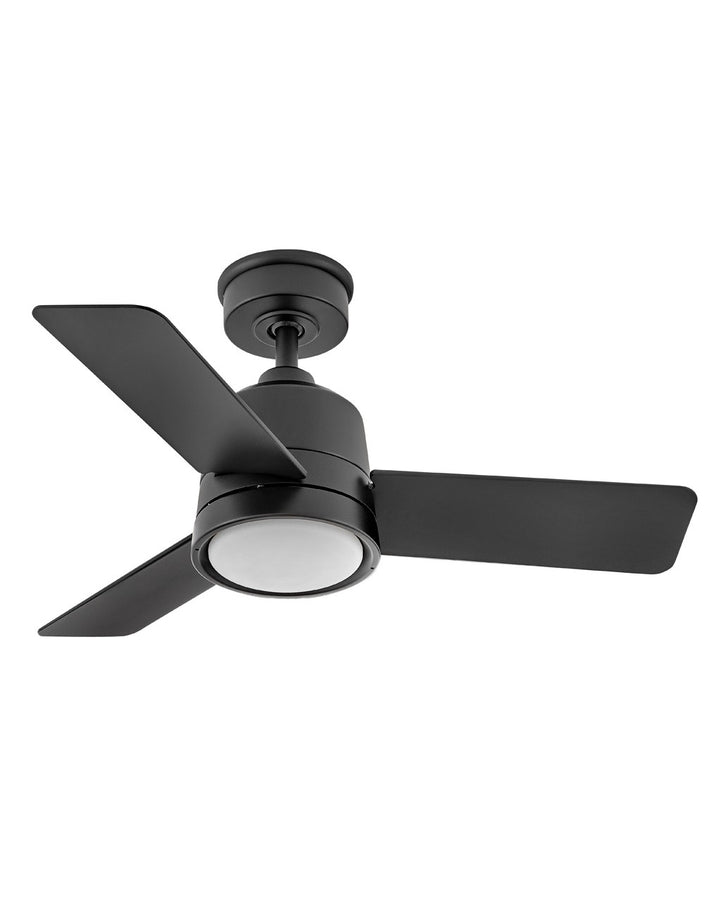 Hinkley Fan Chet Outdoor 16W LED Ceiling Fan with Hiro Control