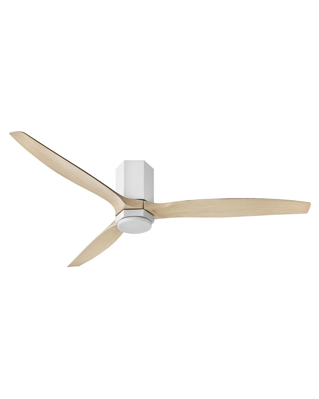 Hinkley Fan Facet Smart Flushmount Indoor/Outdoor DC 16W LED Ceiling Fan with Hiro Control