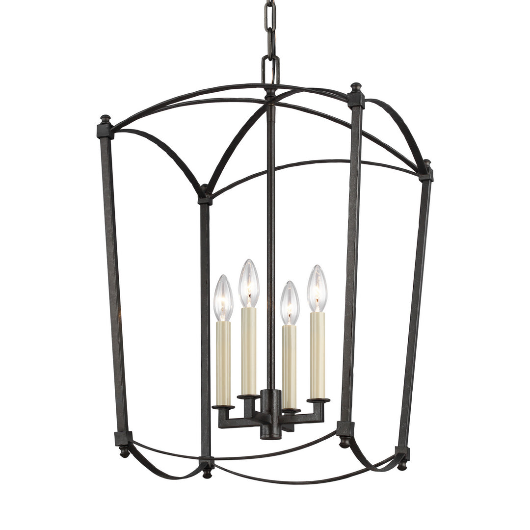 Visual Comfort Studio Four Light Lantern