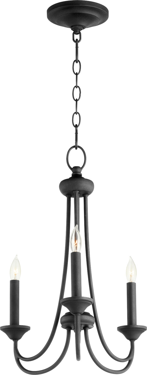 Quorum Three Light Chandelier