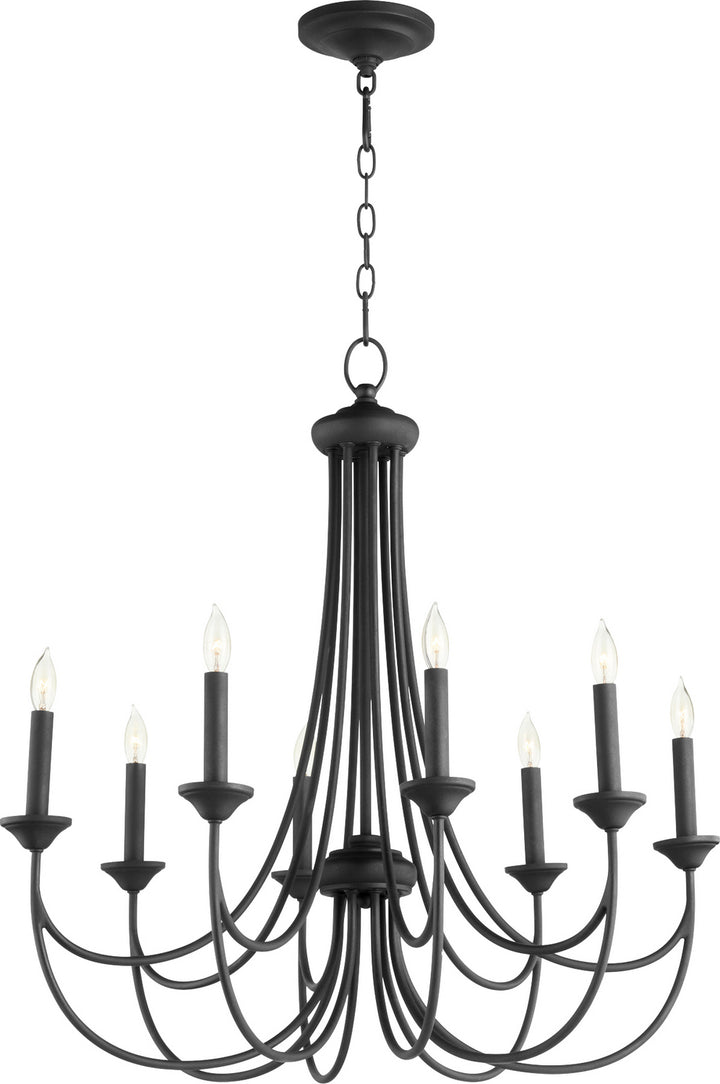 Quorum Eight Light Chandelier