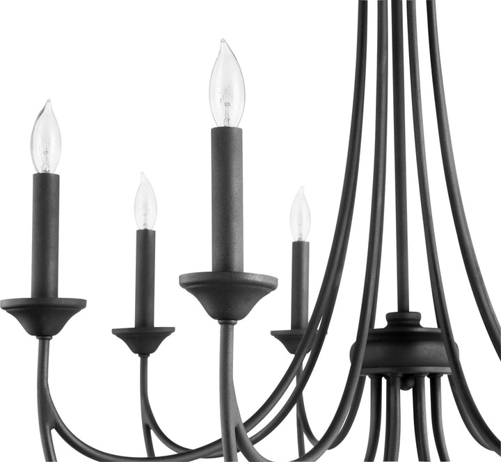 Quorum Eight Light Chandelier