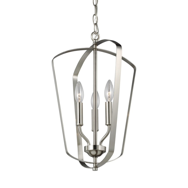 Generation Lighting. Three Light Hall / Foyer Pendant