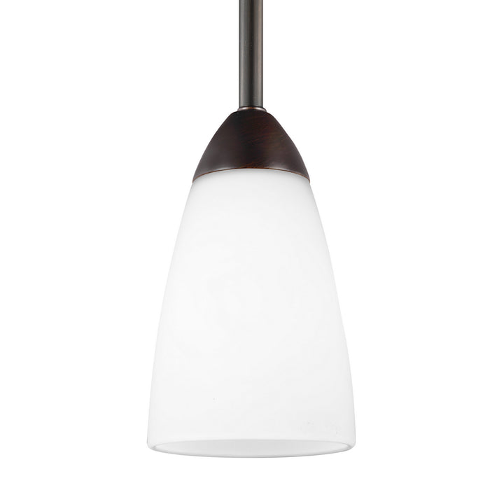 Generation Lighting. One Light Mini-Pendant