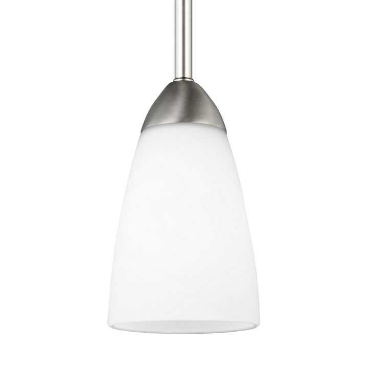 Generation Lighting. One Light Mini-Pendant