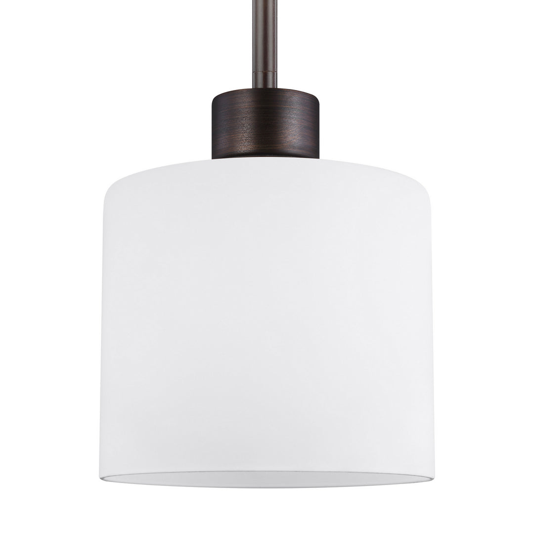 Generation Lighting. One Light Mini-Pendant