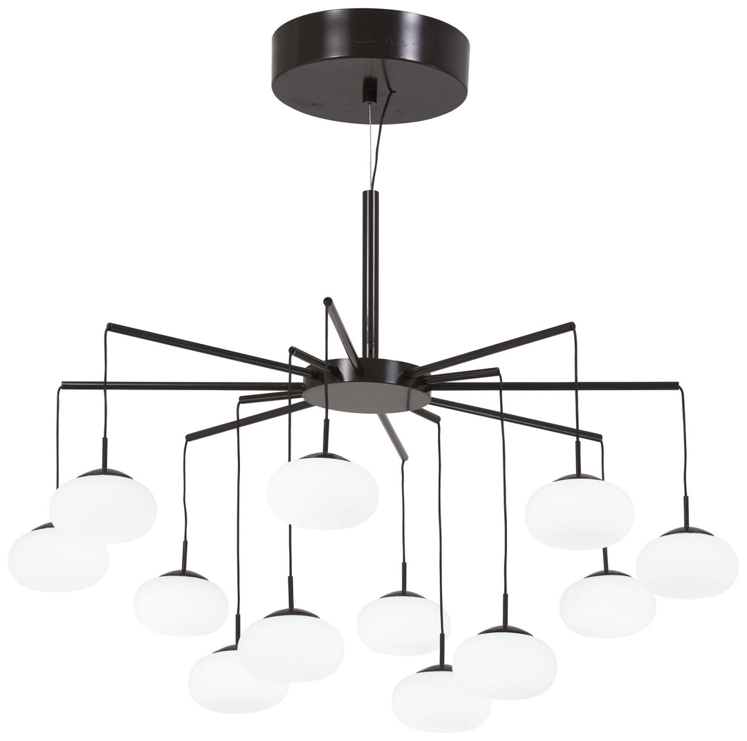 George KovacsGeorge's WebLED Chandelier(Convertible To Semi Flush)