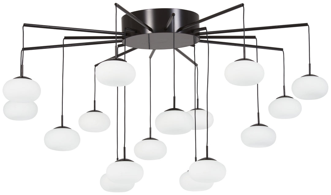 George KovacsGeorge's WebLED Chandelier(Convertible To Semi Flush)