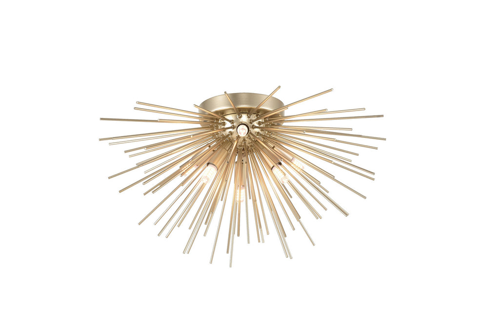 CWI LightingSavannahSix Light Flush Mount