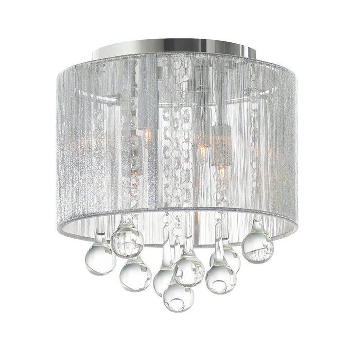 CWI LightingWater DropFour Light Flush Mount