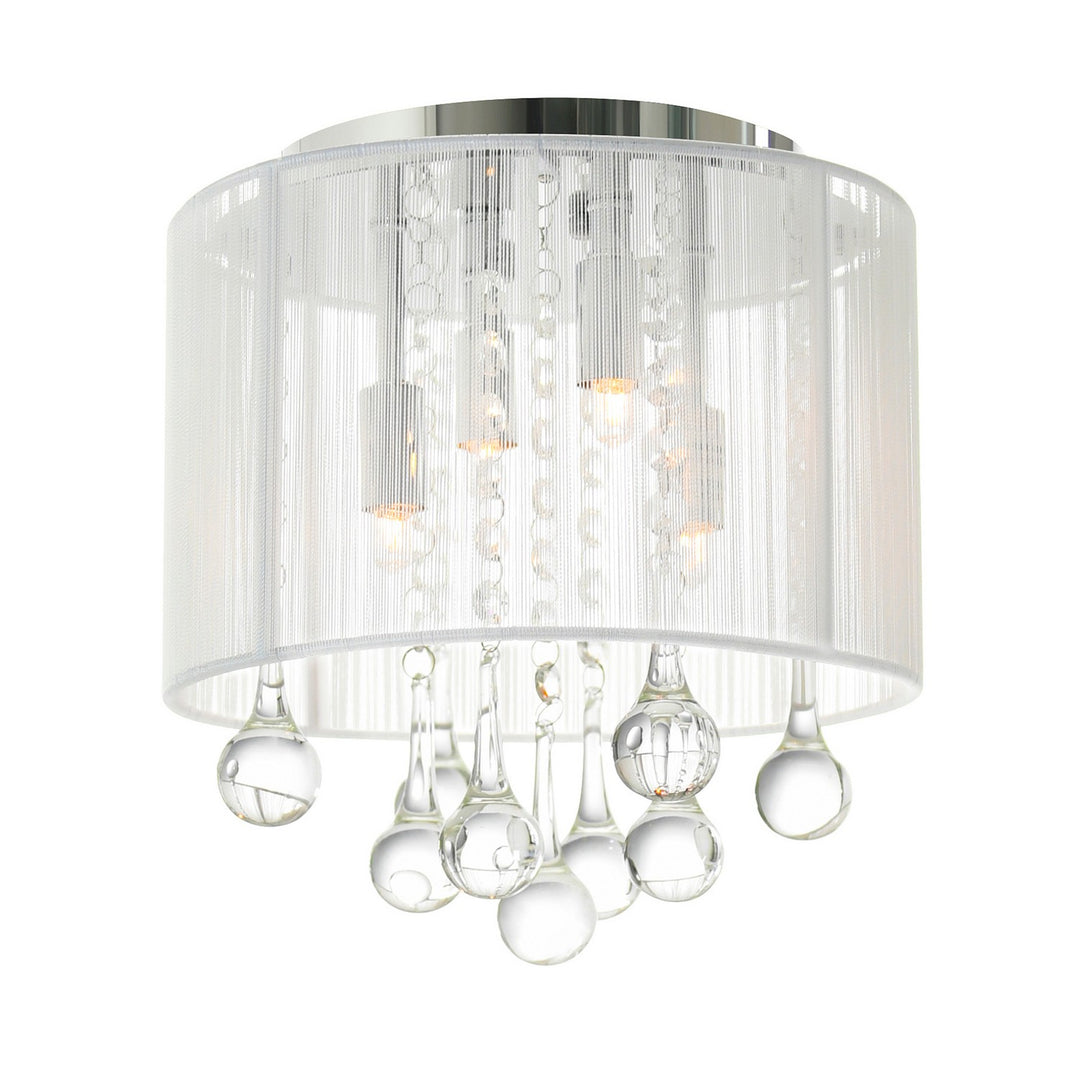 CWI LightingWater DropFour Light Flush Mount
