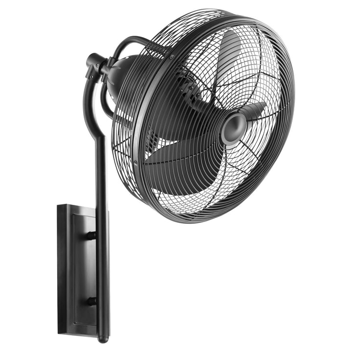 Quorum Veranda Indoor/Outdoor Oscillating Wall Patio Fan with Wall Control