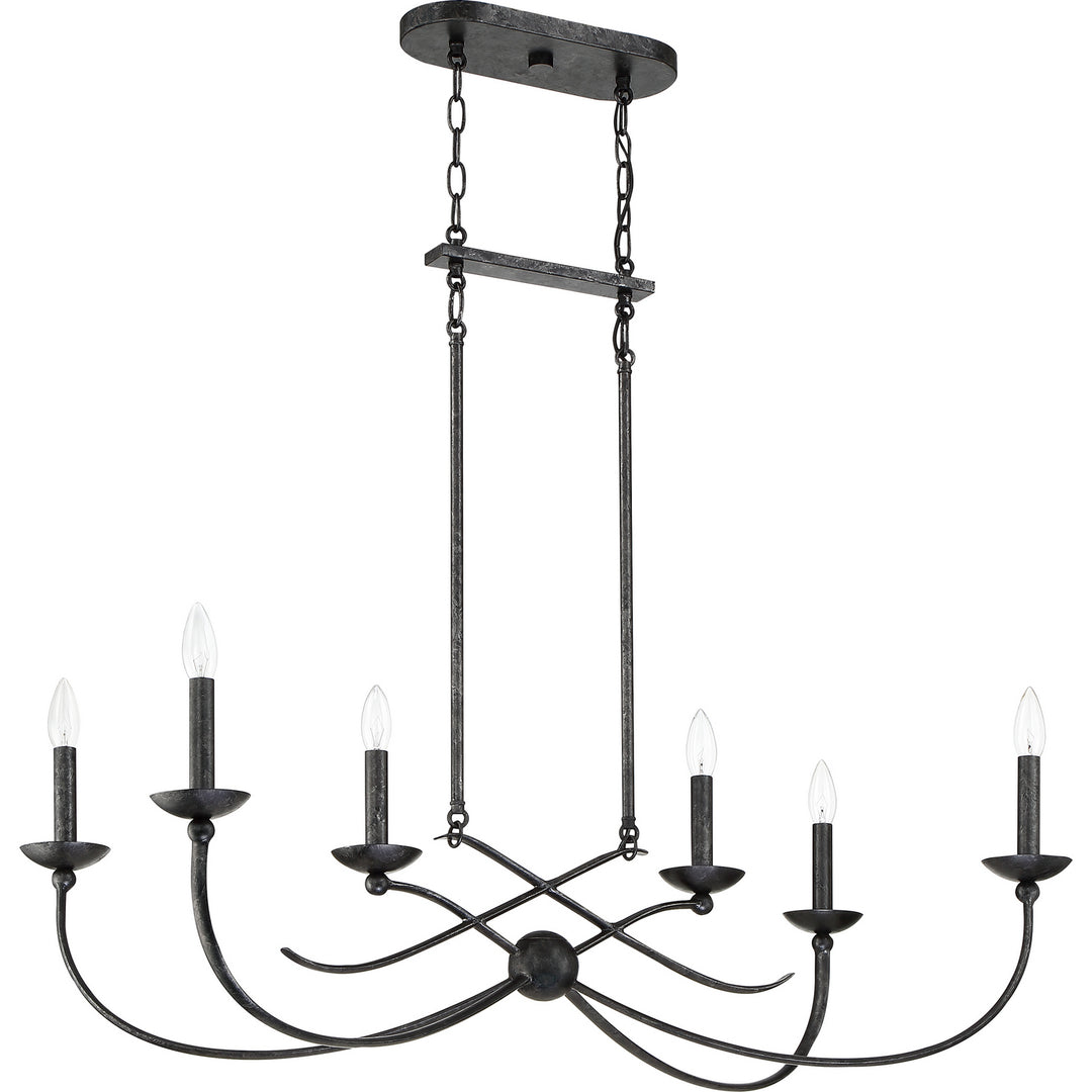 Quoizel Six Light Island Chandelier