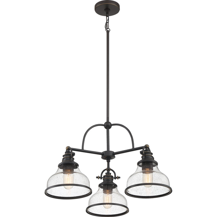 Quoizel Three Light Chandelier