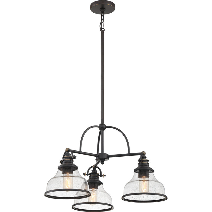 Quoizel Three Light Chandelier