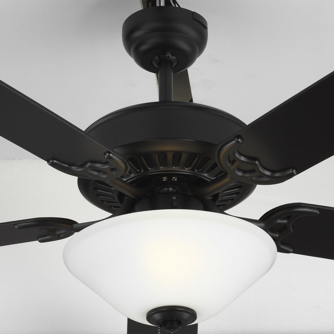 Haven 52 LED 2 52" Ceiling Fan in Matte Black