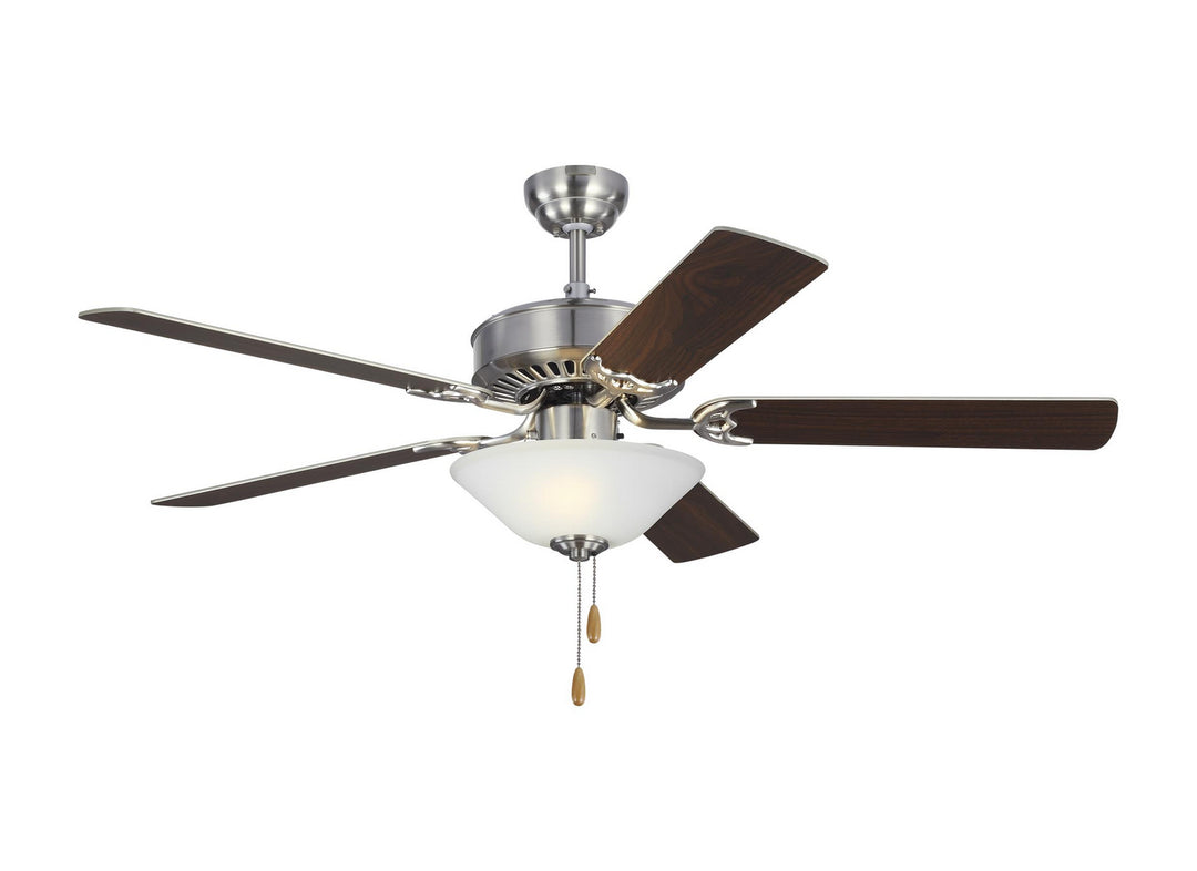 Haven 52 LED 2 52" Ceiling Fan in Brushed Steel