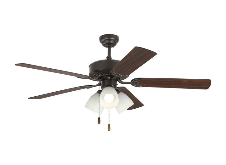 Haven 52 LED 3 52" Ceiling Fan in Bronze