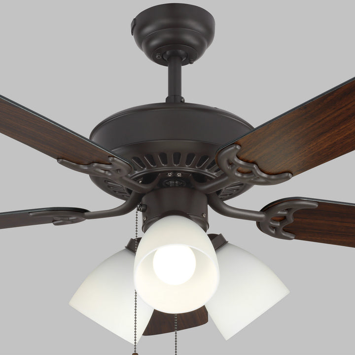 Haven 52 LED 3 52" Ceiling Fan in Bronze