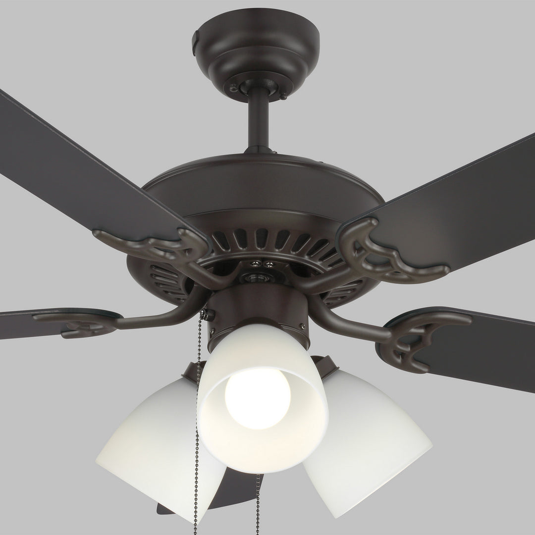 Haven 52 LED 3 52" Ceiling Fan in Bronze