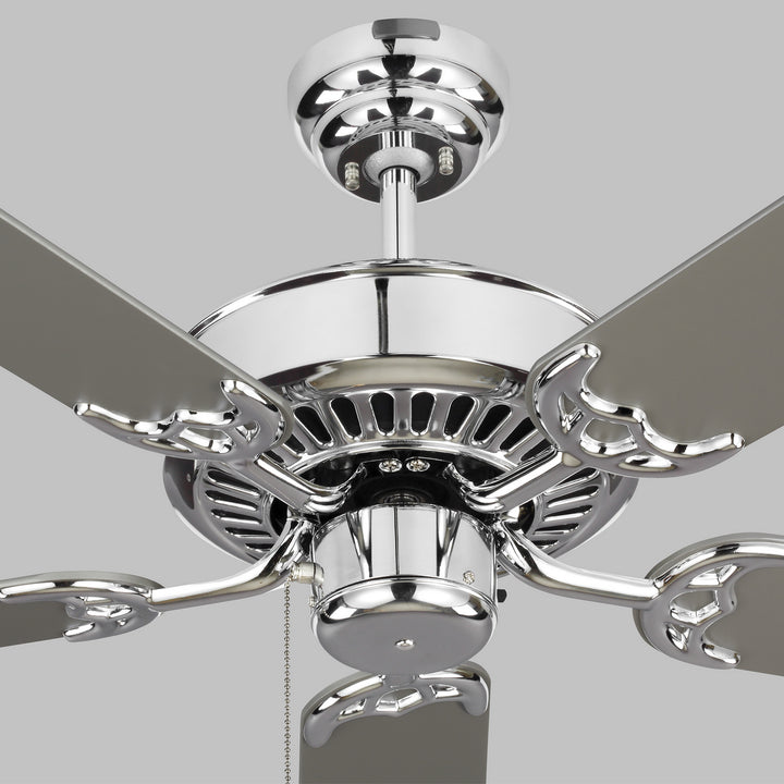 Haven 52" Ceiling Fan in Chrome