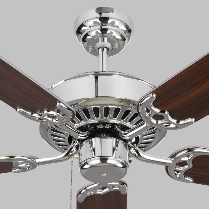 Haven 52" Ceiling Fan in Chrome