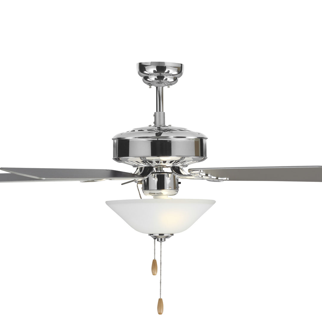 Haven 52 LED 2 52" Ceiling Fan in Chrome