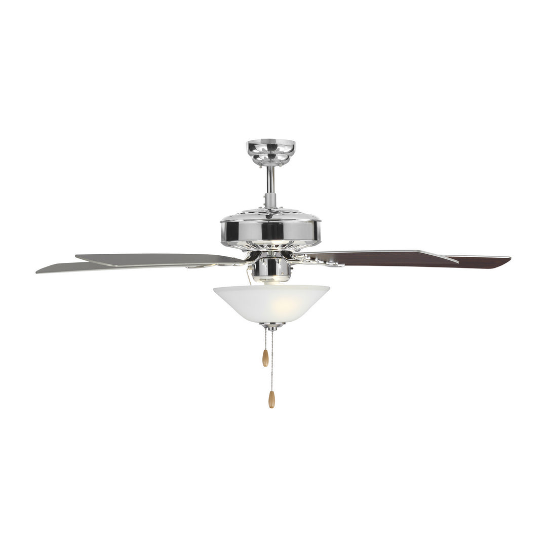 Haven 52 LED 2 52" Ceiling Fan in Chrome