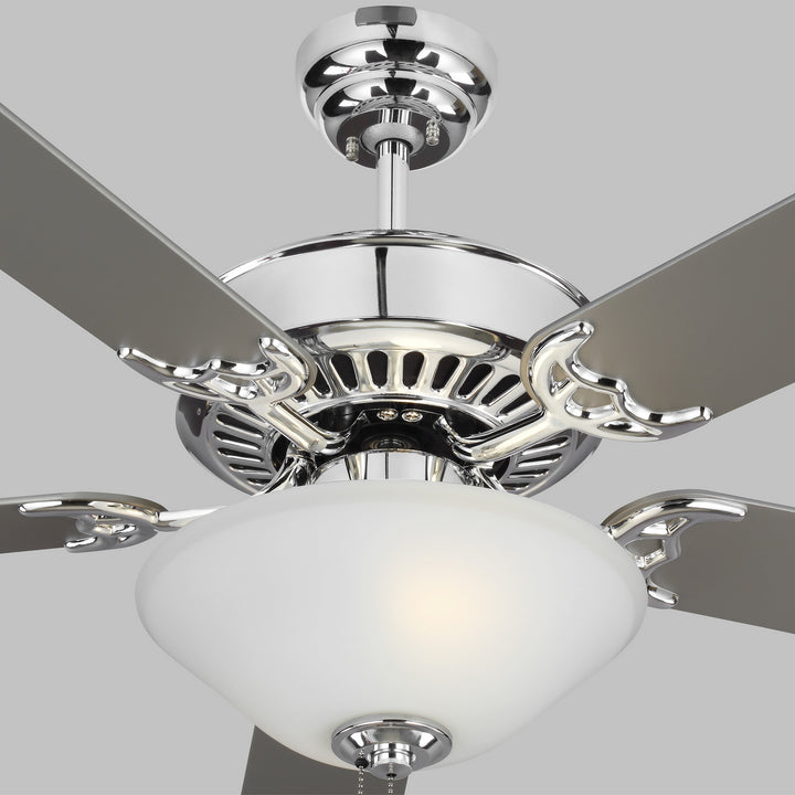 Haven 52 LED 2 52" Ceiling Fan in Chrome