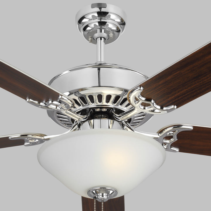 Haven 52 LED 2 52" Ceiling Fan in Chrome