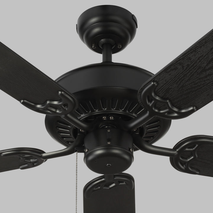 Haven Outdoor 44" Ceiling Fan in Matte Black