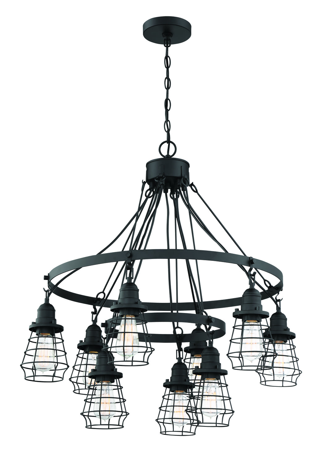 Craftmade Nine Light Chandelier