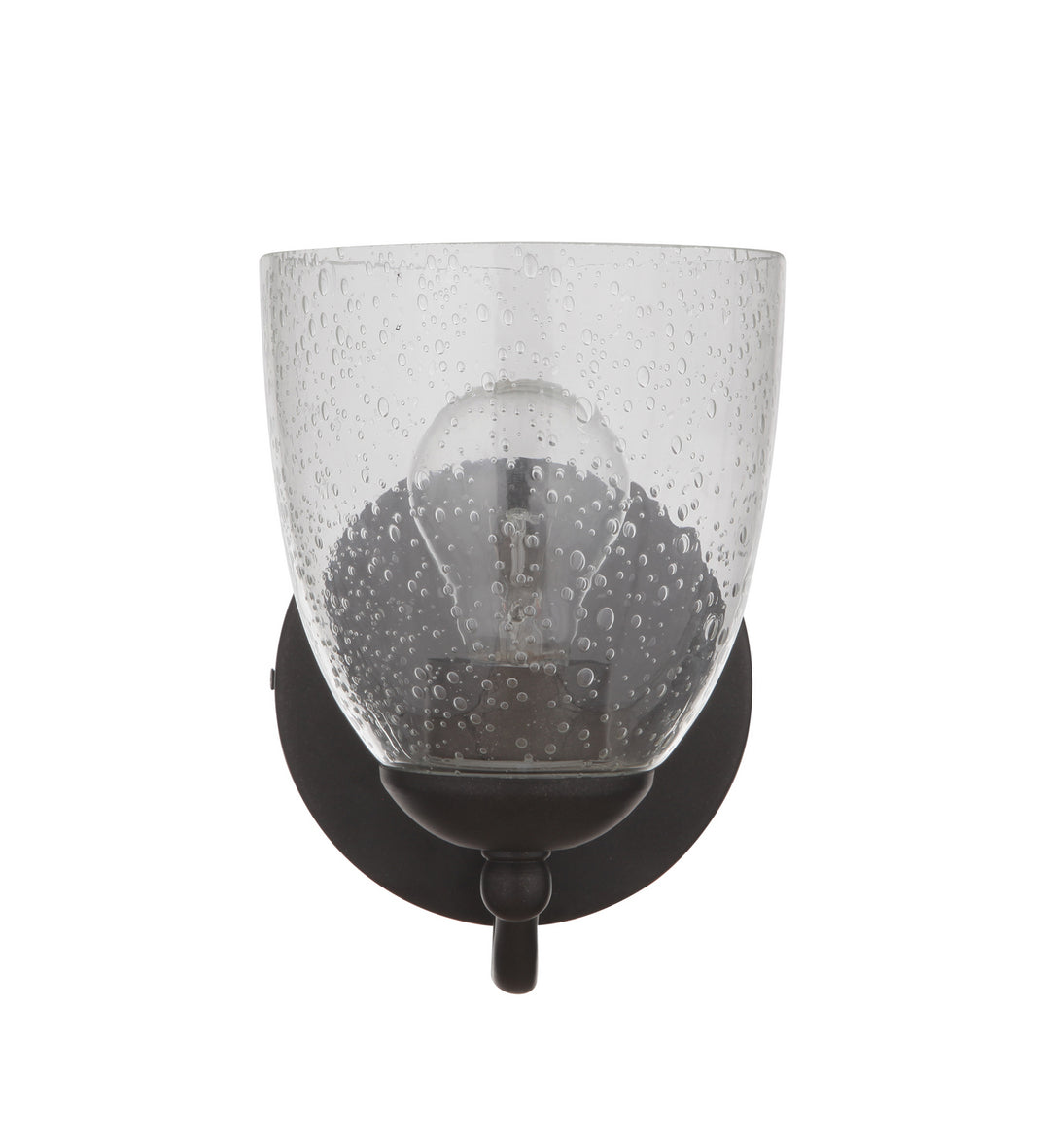 Hillridge One Light Wall Sconce in Espresso