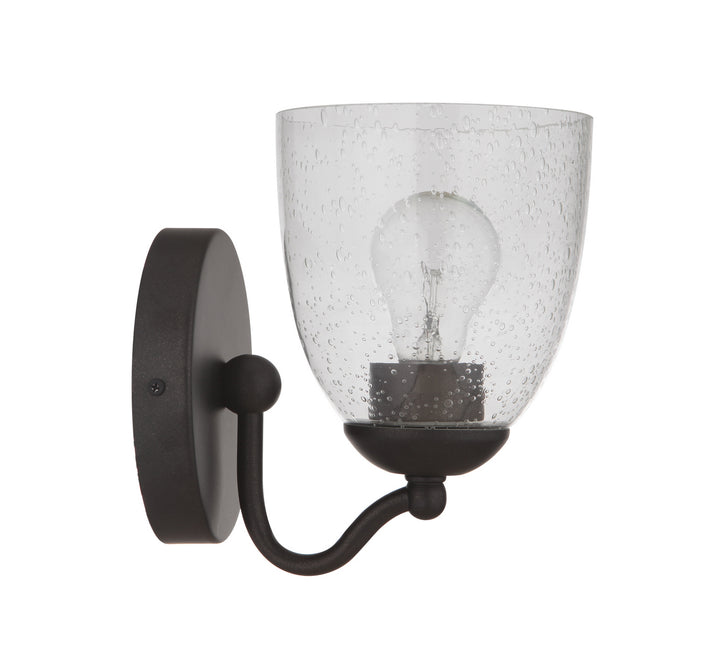 Hillridge One Light Wall Sconce in Espresso