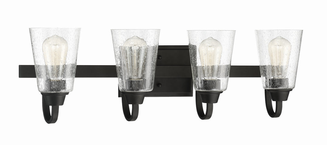 Grace Four Light Vanity in Espresso